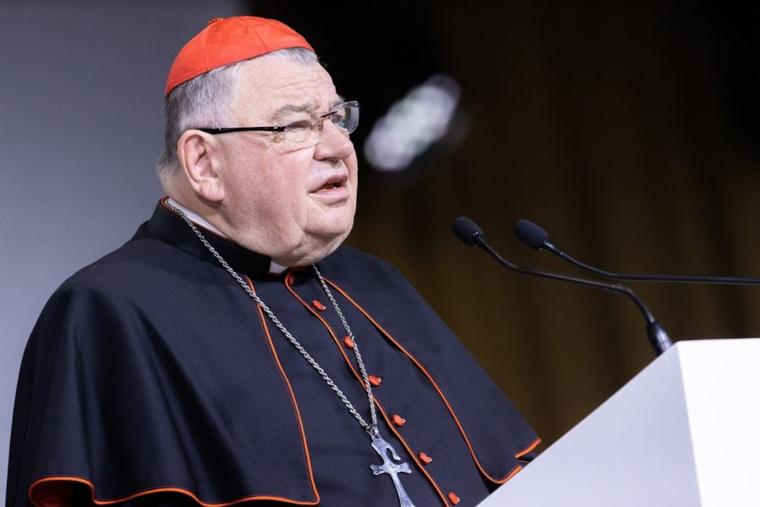 Czech Cardinal Dominik Duka speaks at the International Eucharistic Congress in Budapest, Hungary, Sept. 10, 2021.